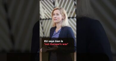 EU says Iran is ‘not Europe’s war’ | AJ #shorts