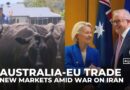 Europe and Australia agree on trade deal: Agreement to open up EU market for Australian goods