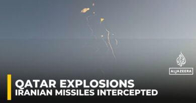 Explosions in Doha as Iran continues retaliatory strikes on US assets across Gulf