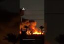 Fire at US diplomatic facility after Baghdad drone attack  | AJ#shorts