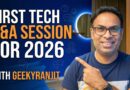 First Tech Q&A Session for 2026 – GEEKYRANJIT