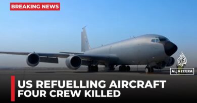 Four US troops confirmed killed in refuelling aircraft downed in Iraq