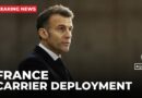France sending aircraft carrier to Mediterranean: Macron