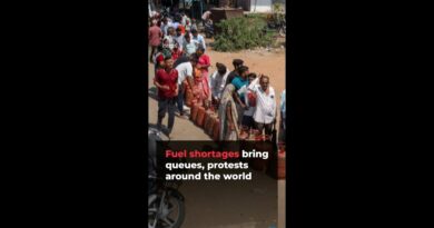 Fuel shortages bring queues, protests around the world | #ajshorts