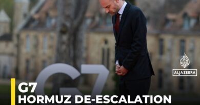 G7 ministers urge de-escalation, seek to reopen Strait of Hormuz