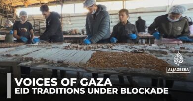 Gaza sweet makers keep Eid traditions alive under Israeli blockade