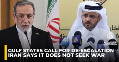 Gulf states push diplomacy as Iran vows war will end only on its terms