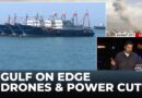 Gulf tensions rise: Drones intercepted, power cuts in Kuwait, Hormuz crisis deepens.