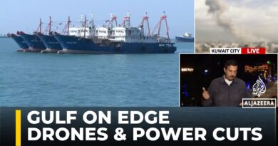 Gulf tensions rise: Drones intercepted, power cuts in Kuwait, Hormuz crisis deepens.
