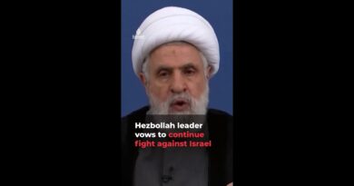 Hezbollah leader pledges to continue fight against Israel | AJ#shorts