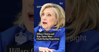 Hillary Clinton and Rep. Nancy Mace Clash During Deposition
