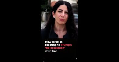 How Israel is reacting to Trump’s  ‘de-escalation’ with Iran | #ajshorts