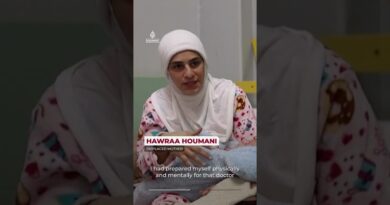 How mothers raise newborn babies during Israel’s offensive in Lebanon | AJ #shorts