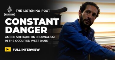 “I escaped death four times times” – West Bank journalist Ameed Shehade | The Listening Post