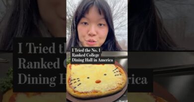 I Tried the No. 1 Ranked College Dining Hall in America