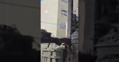 Immense damage seen in Iran’s streets after air strikes | AJ #shorts