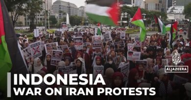 Indonesia rally: Protesters denounce Iran war and govt’s ties to US