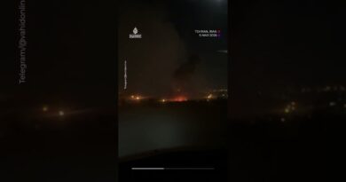 Intense US-Israeli bombardment across Iran | AJ #shorts