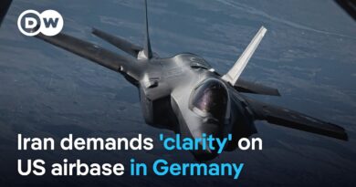 Iran asks Germay to explain how the Ramstein Air Base is used in the US war with Iran | DW News