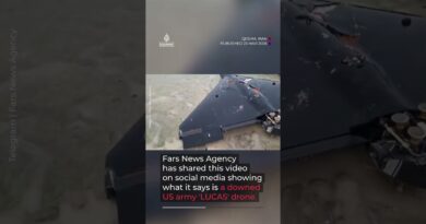 Iran publishes video said to show downed US drone