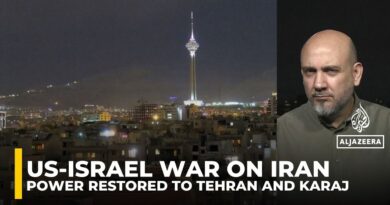 Iran restores power to most parts of Tehran and Karaj after suspected attacks on infrastructure