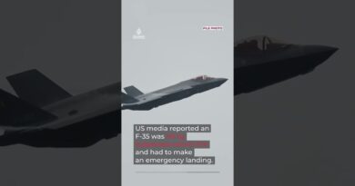 Iran video said to show US F-35 being hit | AJ #shorts