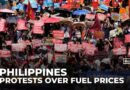 Iran war fallout: Philippines workers protest over fuel cos