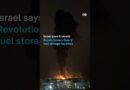 Iran war: Moment airstrikes hit Tehran oil depot | DW News