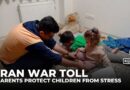 Iran war toll: Parents protect children from stress of strikes