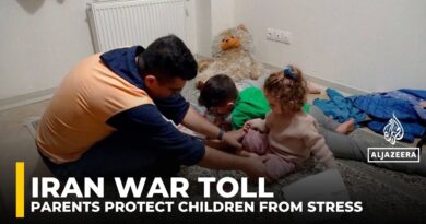 Iran war toll: Parents protect children from stress of strikes