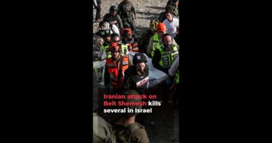 Iranian attack on Beit Shemesh kills several in Israel | AJ#shorts