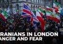 Iranian diaspora in London voice anger at Tehran as fears grow for families back home