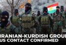 Iranian-Kurdish groups plan possible ground operation, US contacts confirmed