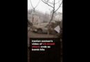 Iranian woman’s video of US-Israel attack ends as bomb hits | #ajshorts