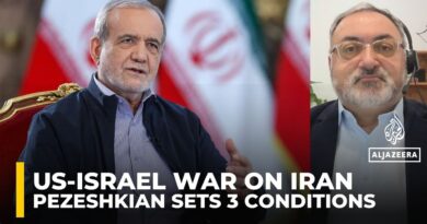 Iran’s President Masoud Pezeshkian outlines three conditions to end the war