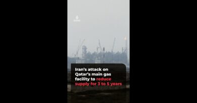 Iran’s strike on Qatar gas facility will reduce supply for 3 to 5 years | #ajshorts