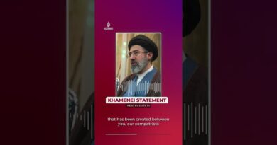 Iran’s Supreme Leader Khamenei says enemy ‘defeated’ in audio message | AJ #shorts