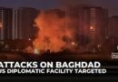 Iraq’s capital Baghdad rocked by powerful blasts near US embassy