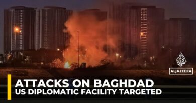 Iraq’s capital Baghdad rocked by powerful blasts near US embassy