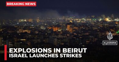 Israel bombs Lebanon’s Beirut after Hezbollah launches rocket attack