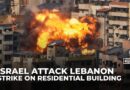 Israel pounds Lebanon, targets residential building in central Beirut