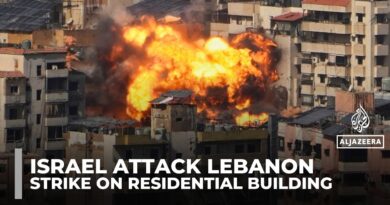 Israel pounds Lebanon, targets residential building in central Beirut