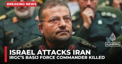 Israel says it has killed IRGC’s Basij force commander Gholamreza Soleimani