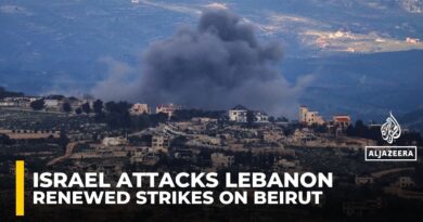 Israel steps up attacks on Lebanon, targeting what it calls Hezbollah sites