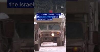 Israel strikes a key bridge in southern Lebanon | DW News