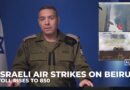 Israel strikes Beirut again as Lebanon death toll hits 850 | Hezbollah–Israel war escalates