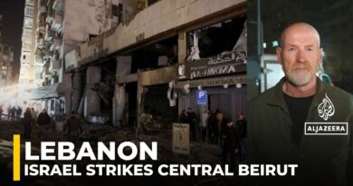 Israel strikes central Beirut, claims targeting Hezbollah cash bunker and bank