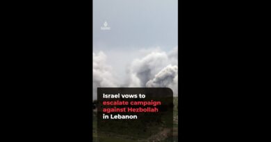 Israel vows to escalate campaign against Hezbollah in Lebanon | #ajshorts