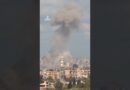 Israeli air attack hits Beirut during live report | AJ #shorts