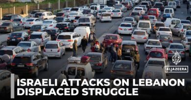 Israeli attacks on Lebanon: Displaced people struggle to find refuge
